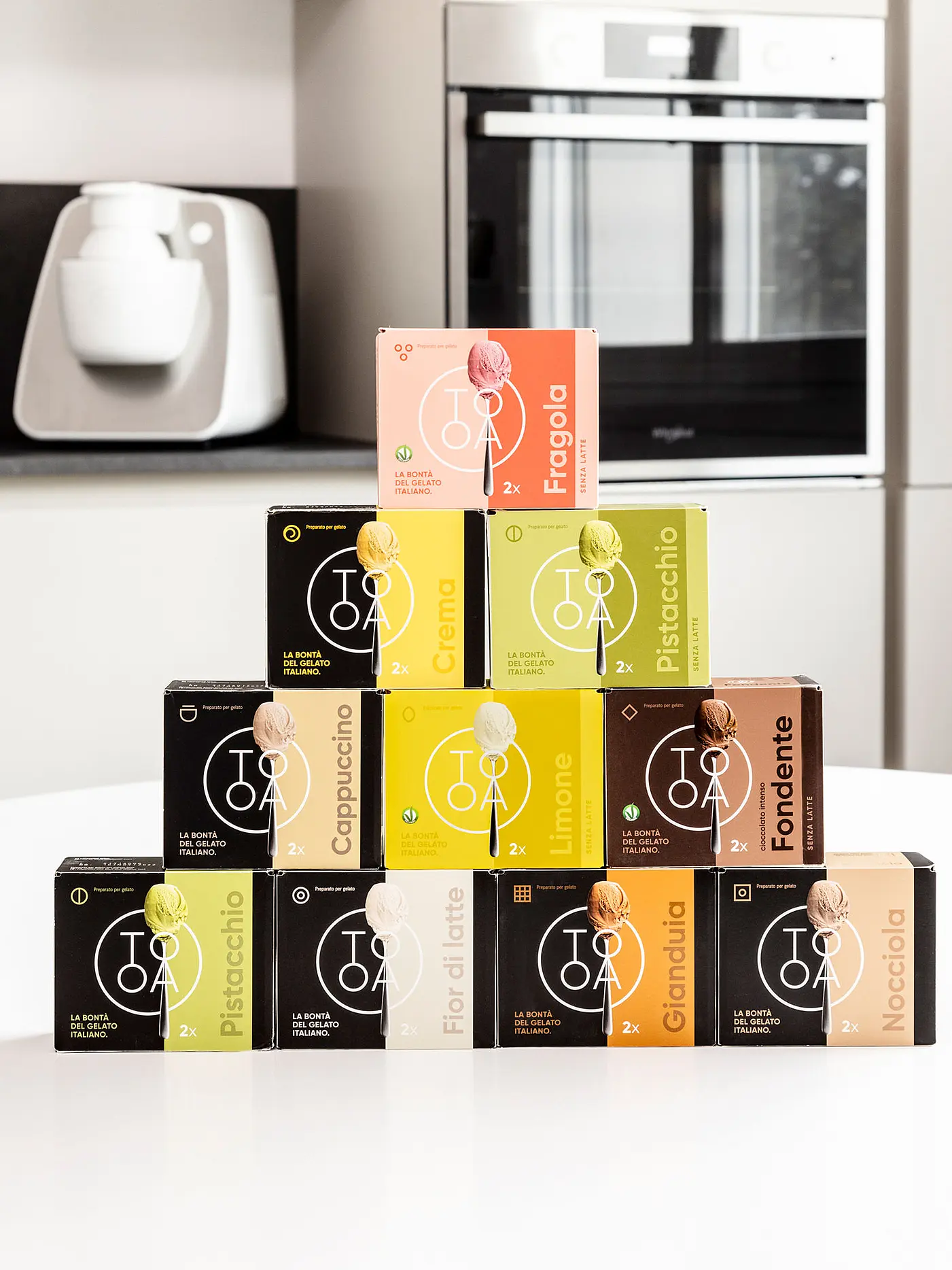 TOOA | Fior Di Latte Eis 2 x 2 Stk. | 